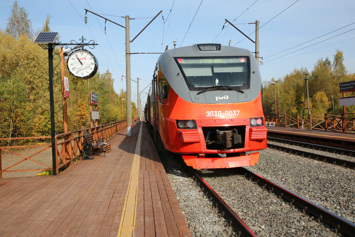 «Городская электричка» перевезла почти 1,3 млн пассажиров в Нижнем Новгороде за 10 месяцев