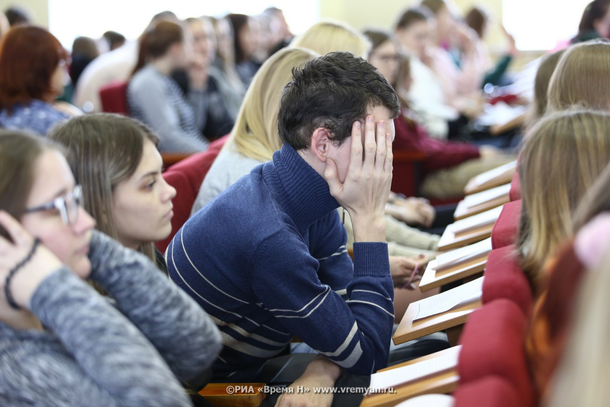 Нижегородским студентам рассказали о том, как справляться со стрессом