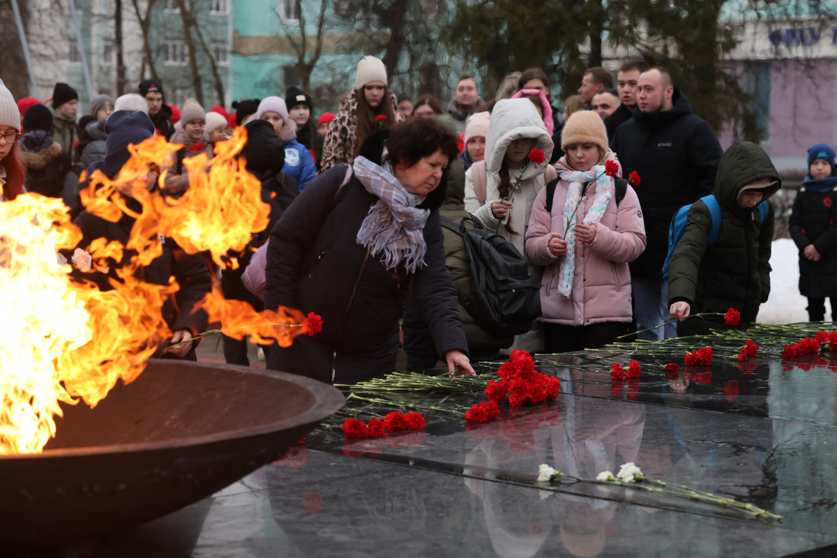 В Дзержинске почтили память жертв блокады Ленинграда