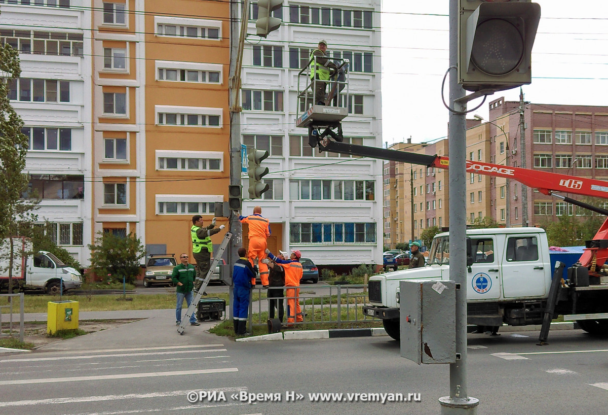 Четыре новых светофорных объекта установят в Нижнем Новгороде в 2025 году