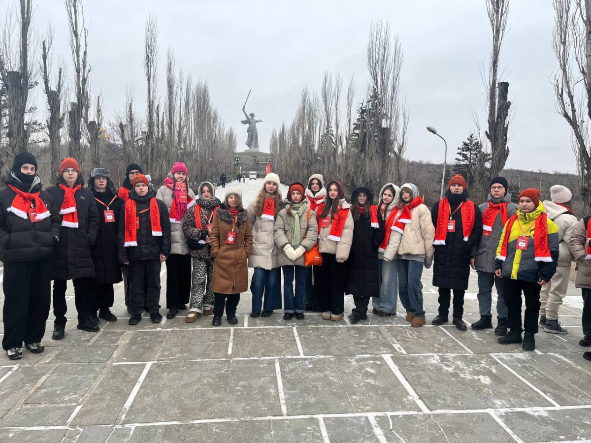 Уже 3300 юных нижегородцев побывали в Волгограде в рамках нового сезона проекта «Уроки с путешествием. 80-летие Победы»