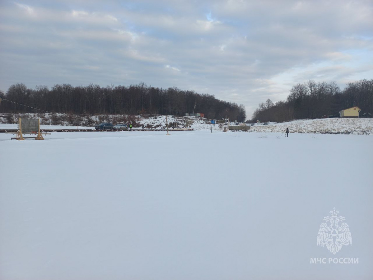 Открыта ледовая переправа между Нижегородской областью и Чувашией