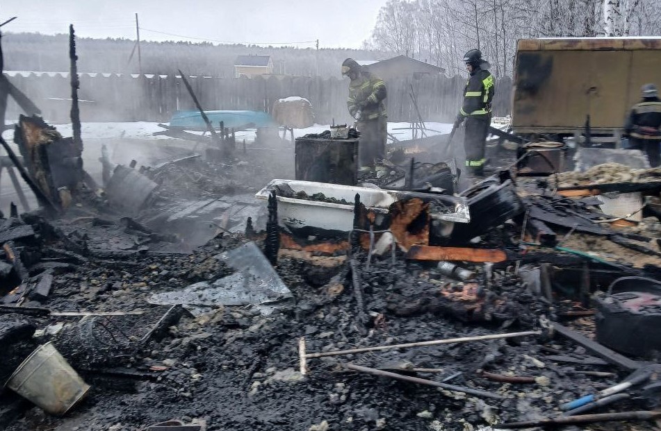 Смертельный пожар произошёл в Городецком округе