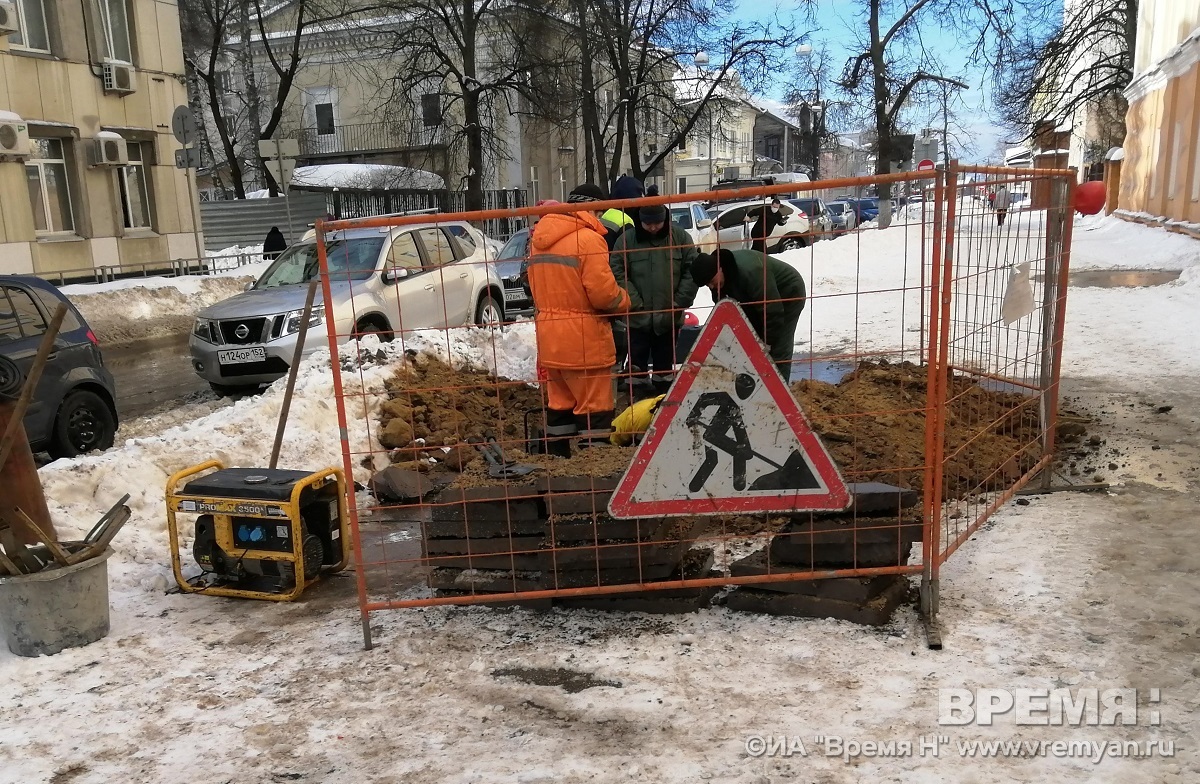 Несколько домов остались без тепла из-за аварии в Автозаводском районе