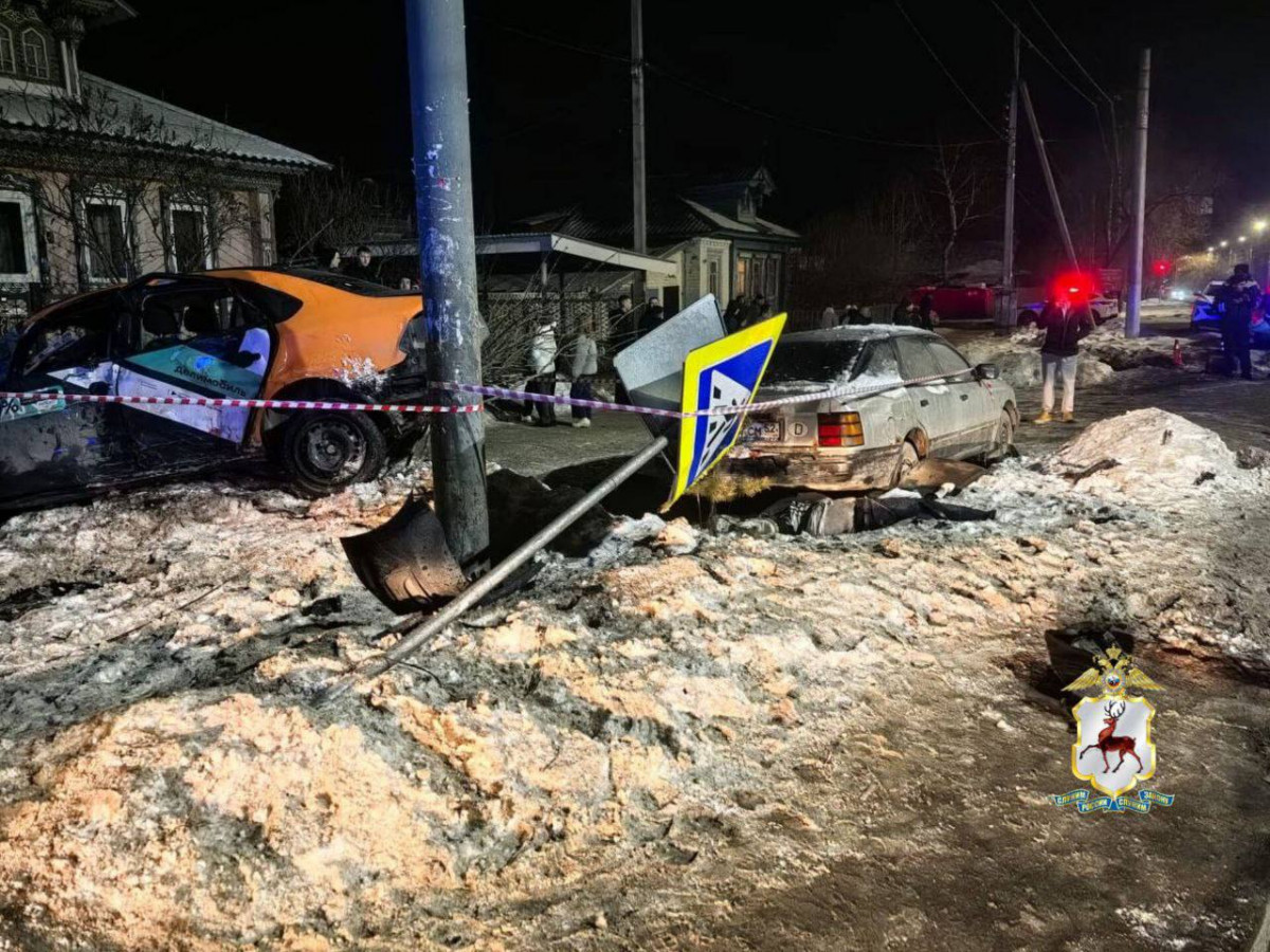 Опубликованы фотографии смертельного ДТП с машиной каршеринга в Нижнем Новгороде