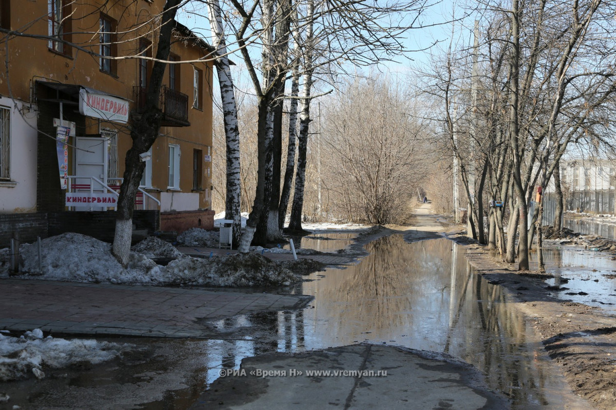 Дождь со снегом ожидается в Нижнем Новгороде в ночь с 8 на 9 марта