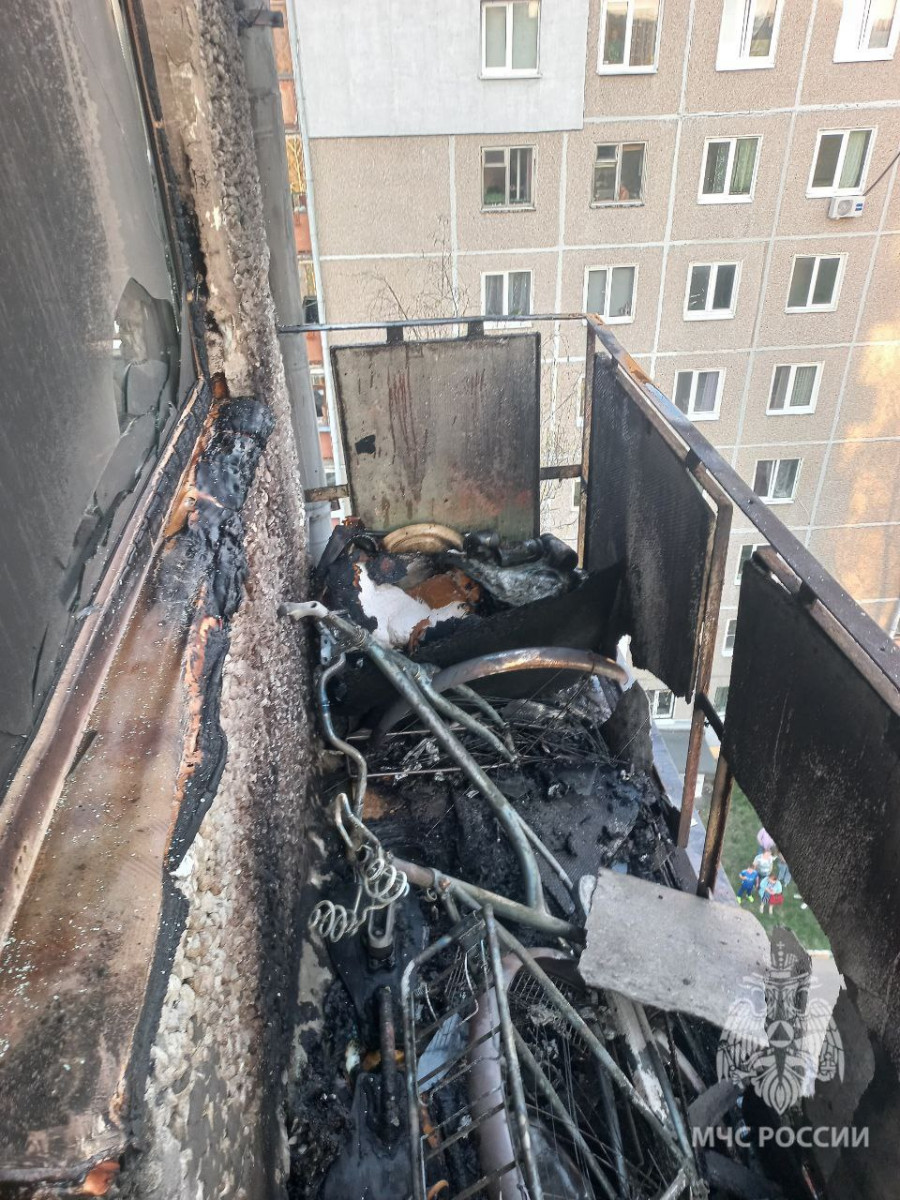 Мужчину спасли на пожаре в Нижнем Новгороде